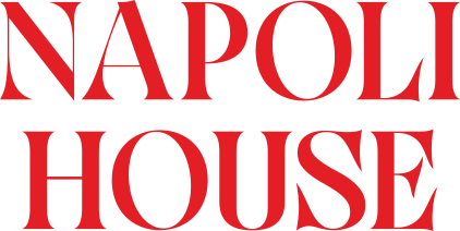 Bu logo, İzmir'in en lezzetli pizzalarını yapan Napoli House'un logosudur.